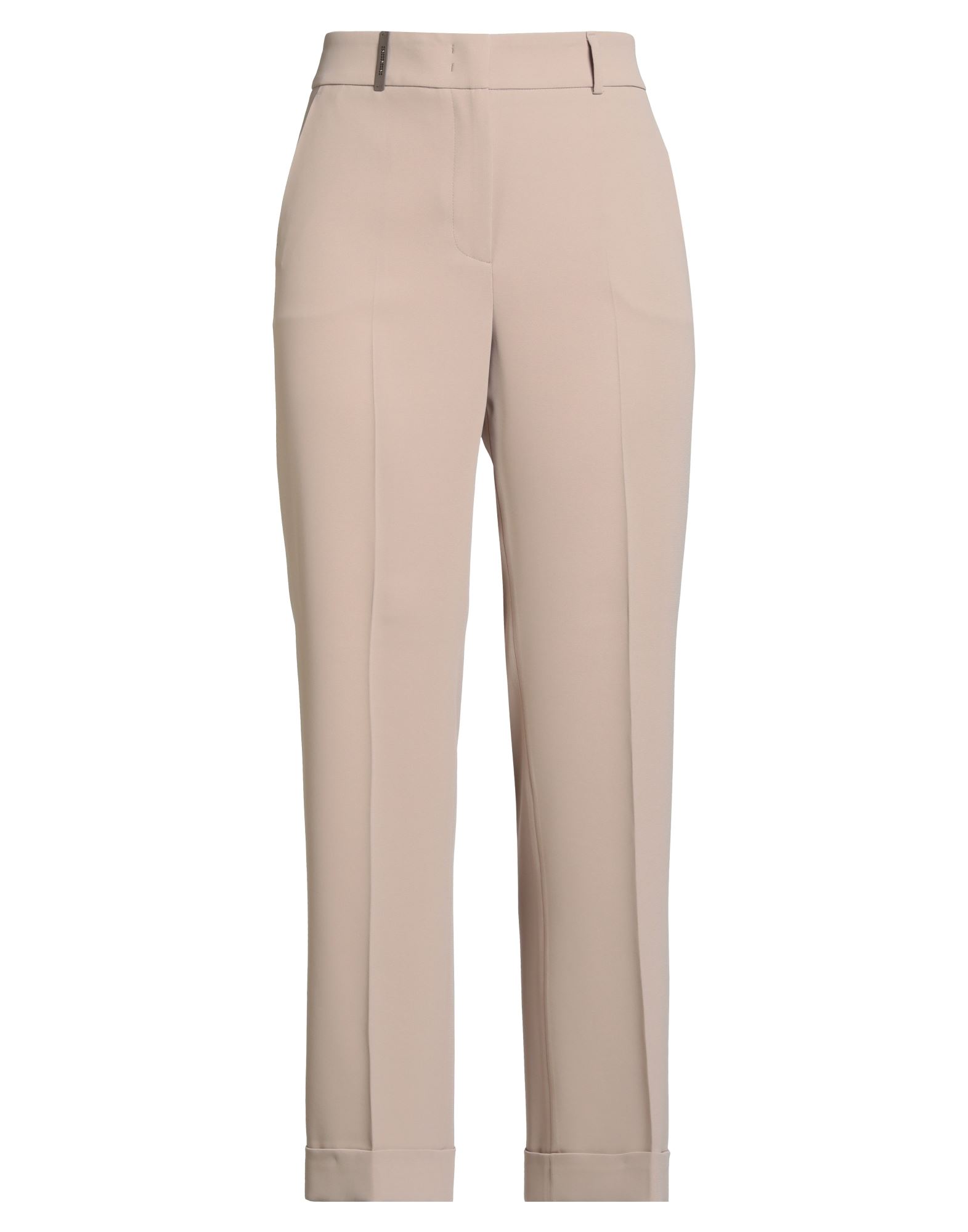 PESERICO Casual pants Light brown 100% Polyester