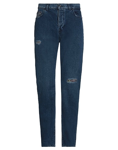 MISSONI Denim trousers Blue 100% Cotton