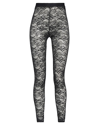 SANDRO Leggings Black 81% Polyamide, 19% Elastane, Polyester