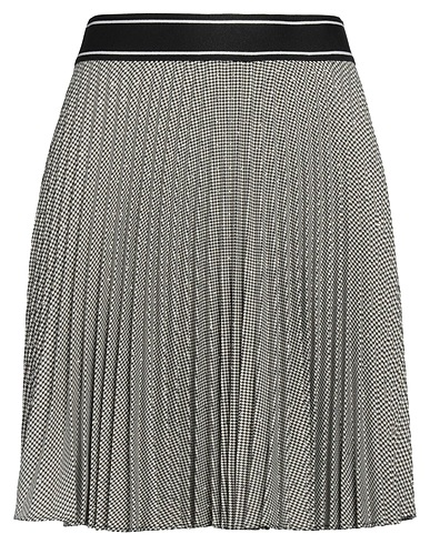 SANDRO Mini skirt Cream 100% Polyester