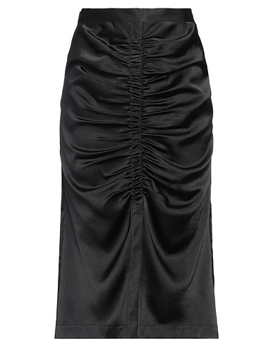 SANDRO Midi skirt Black 100% Polyester