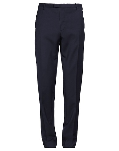 LAB. PAL ZILERI Casual trouser Midnight blue 100% Wool