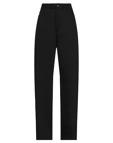 KARL LAGERFELD Denim trousers Black 100% Cotton