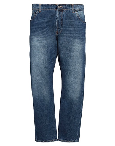LIU •JO MAN Denim pants Blue 98% Cotton, 2% Elastane