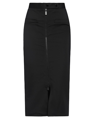 SANDRO Midi skirt Black 65% Polyamide, 30% Viscose, 5% Elastane