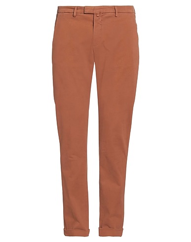 BRIGLIA 1949 Pantalone Marrone 97% Cotone, 3% Elastan