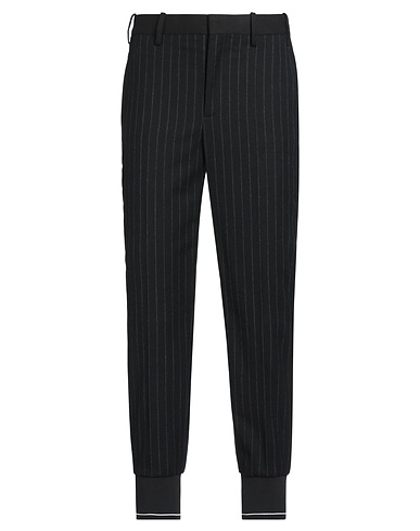 NEIL BARRETT Casual trouser Black 95% Virgin Wool, 5% Elastane