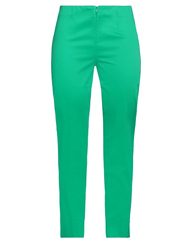 ANNECLAIRE Casual pants Green 97% Cotton, 3% Elastane