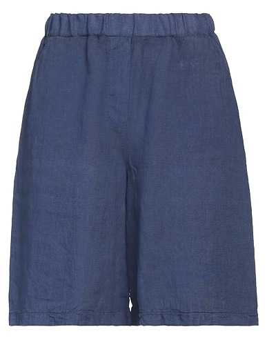 LA FILERIA Shorts & Bermuda Blu 100% Lino
