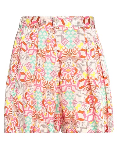 FORTE_FORTE Shorts & Bermuda Fucsia 60% Viscosa, 40% Cupro