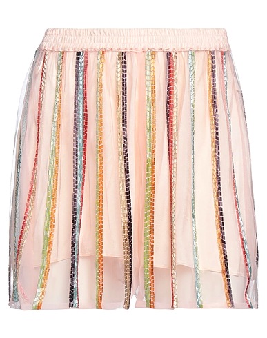 FORTE_FORTE Shorts & Bermuda Light pink 100% Polyamide, Viscose