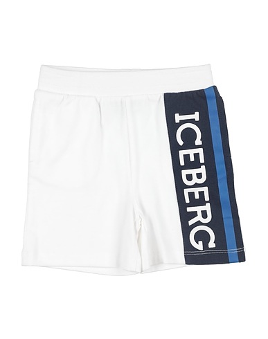 ICEBERG Shorts & Bermuda White 95% Cotton, 5% Elastane
