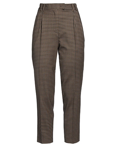ALBERTO BIANI Casual trouser Camel 98% Virgin Wool, 2% Elastane
