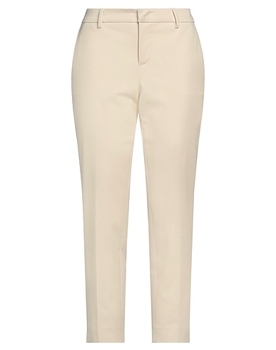 PT Torino Pantalone Panna 92% Cotone, 6% Cachemire, 2% Elastan