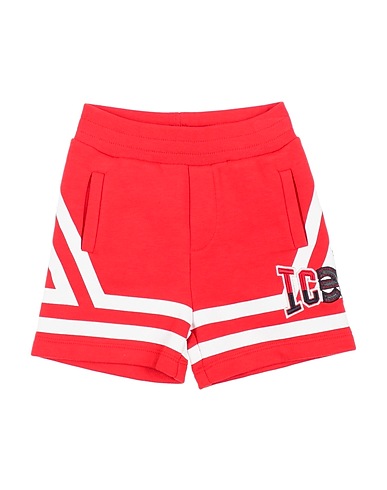 ICEBERG Shorts & Bermuda Red 85% Cotton, 15% Polyester