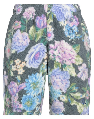 MARTINE ROSE Shorts & Bermuda Dark green 100% Polyester