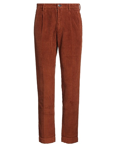 INCOTEX Casual trouser Brown 100% Cotton