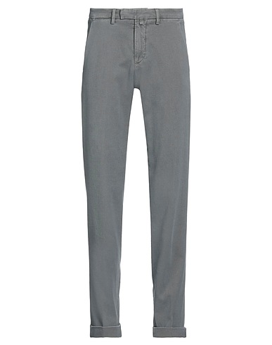 BRIGLIA 1949 Casual trouser Grey 82% Cotton, 15% Polyester, 3% Elastane