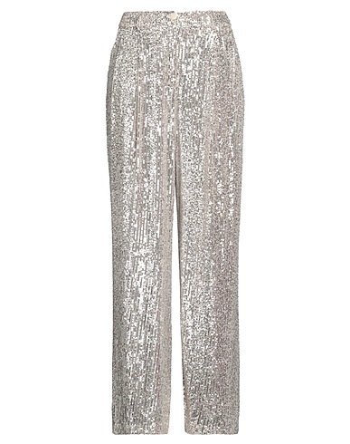 HAVEONE Casual trouser Silver 97% Polyester, 3% Elastane