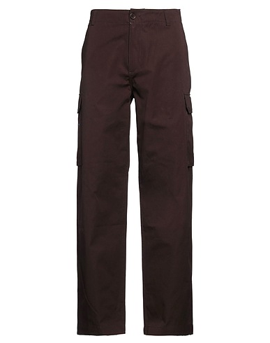 SANDRO Casual trouser Dark brown 100% Cotton