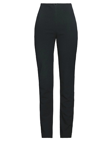 MASNADA Casual trouser Dark green 100% Cotton