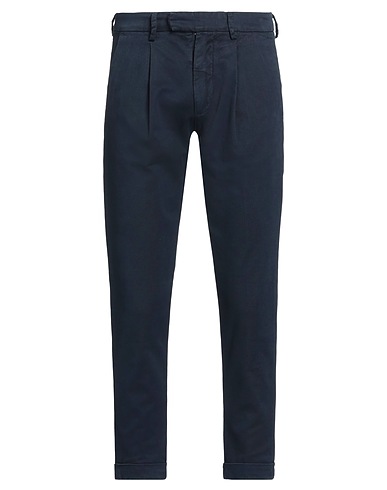 LIU •JO MAN Casual trouser Midnight blue 98% Cotton, 2% Elastane