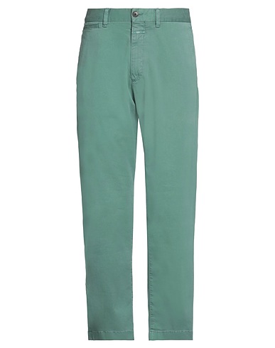 CLOSED Casual trouser Green 98% Cotton, 2% Elastane