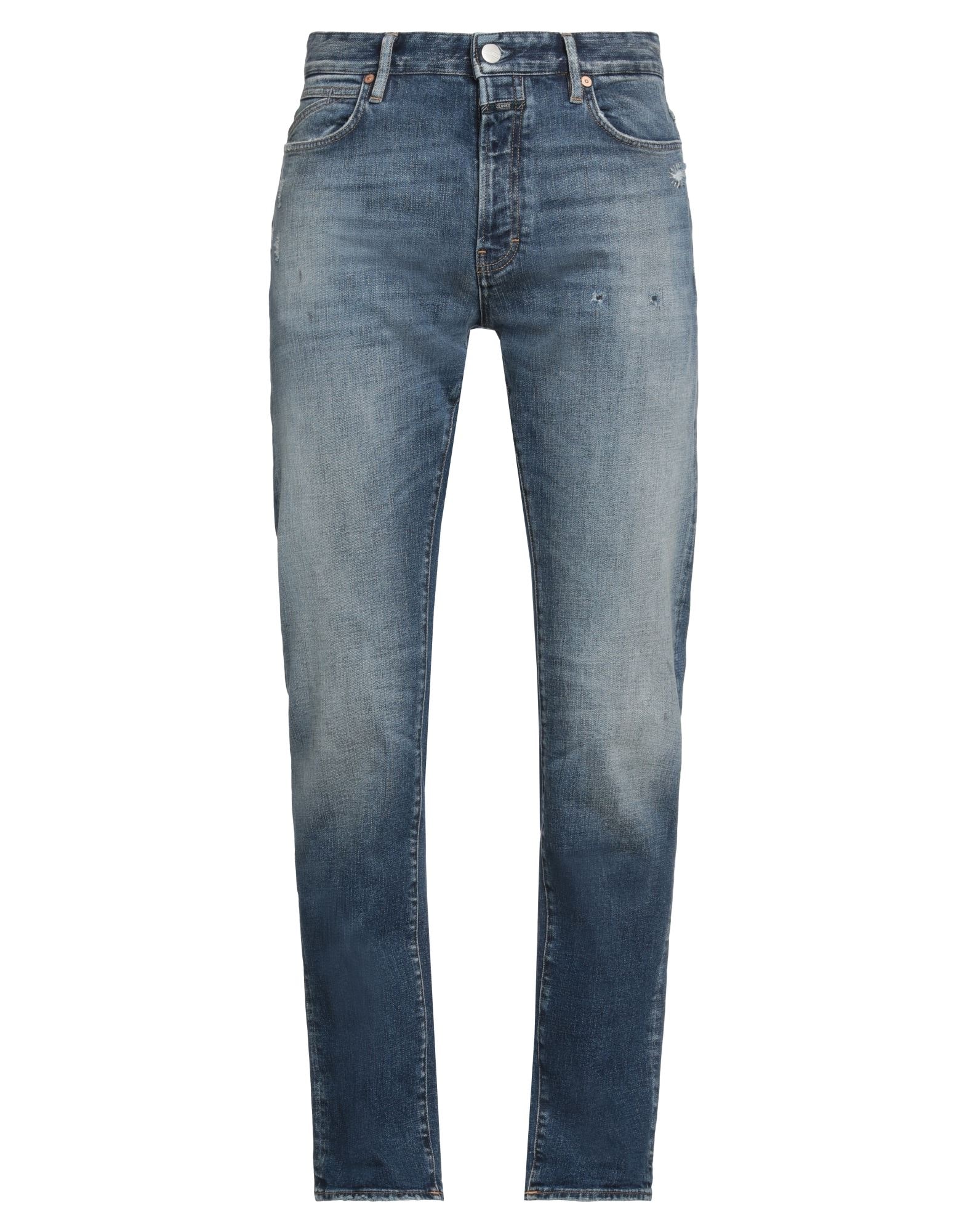 ENTRE AMIS Jeans and Denim | Blue Men's Straight Leg | YOOX