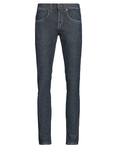 DONDUP Denim trousers Blue 92% Cotton, 6% Cashmere, 2% Elastane