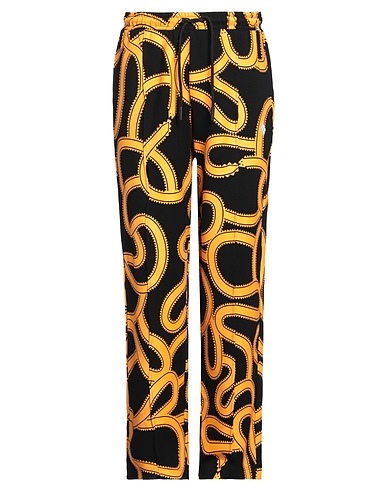 MARCELO BURLON Casual trouser Black 80% Viscose, 17% Polyamide, 3% Elastane