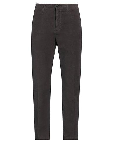 DEPARTMENT 5 Casual trouser Dark brown 97% Cotton, 3% Elastane