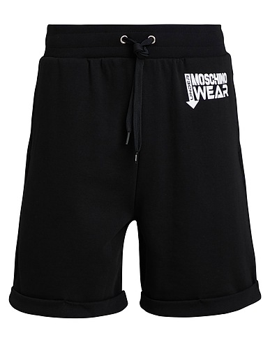 MOSCHINO Pigiama Nero 100% Cotone, Elastan