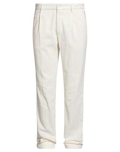 INCOTEX Casual pants White 100% Cotton