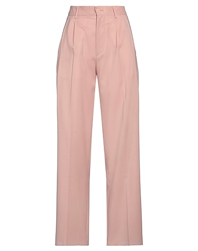 HEVÒ Casual pants Blush 100% Virgin Wool