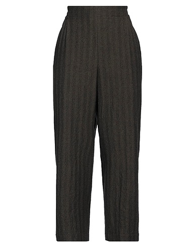 GENTRYPORTOFINO Casual trouser Dark green 100% Wool