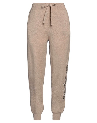 KARL LAGERFELD Casual pants Sand 100% Cashmere