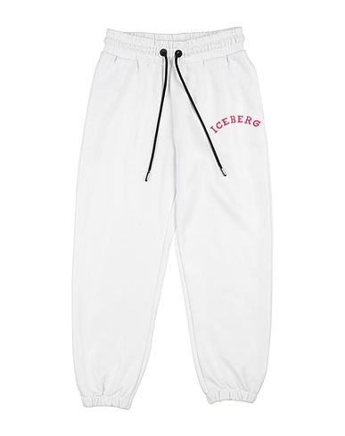 ICEBERG Casual pants White 80% Cotton, 20% Polyester