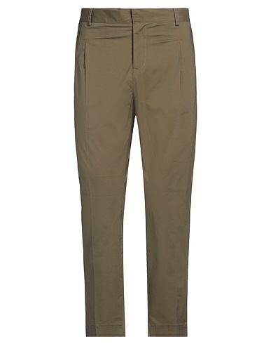 GREY DANIELE ALESSANDRINI Pantalone Verde militare 95% Cotone, 5% Elastan