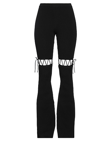 NENSI DOJAKA Leggings Schwarz 82% Viskose, 17% Polyester, 1% Polyamid