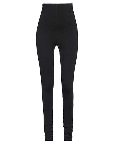 ALESSANDRO VIGILANTE Leggings Nero 92% Lana, 5% Poliammide, 3% Elastan
