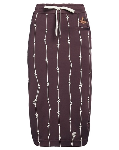 VIVIENNE WESTWOOD Midi-Rock Pflaume 55% Polyamid, 45% Baumwolle, Elastan