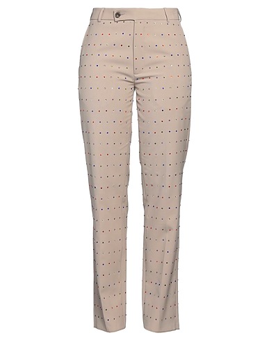 MARTINE ROSE Casual trouser Beige 100% Virgin Wool