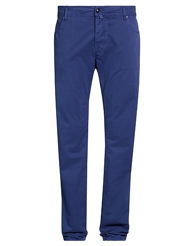 JACOB COHЁN Casual trouser Navy blue 98% Cotton, 2% Elastane