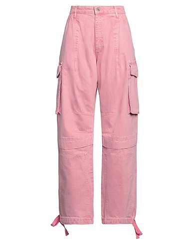 MOSCHINO JEANS Denim trousers Antique rose 100% Cotton