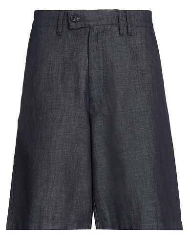 N°21 Denim shorts Blue 70% Cotton, 30% Linen