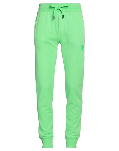DOLCE&GABBANA Casual pants Light green 100% Cotton, Polyamide, Elastane