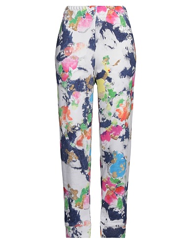 MOSCHINO Casual trouser White 100% Cotton