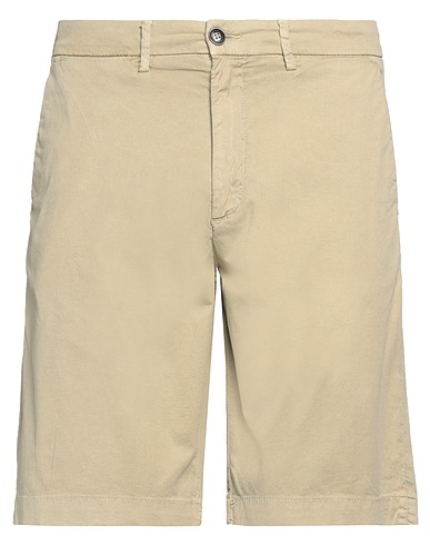 LIU •JO MAN Shorts & Bermuda Sage green 98% Cotton, 2% Elastane