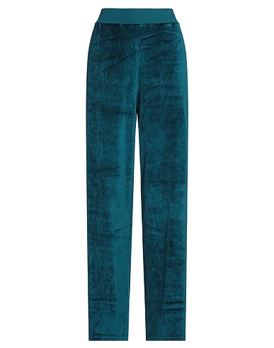 FISICO Pantalón VERDE PETROLIO 80% Viscosa, 20% Poliéster