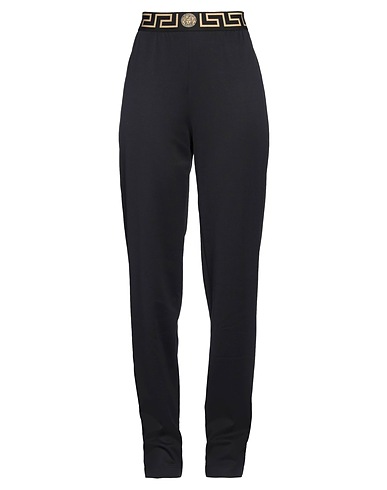 VERSACE Pantalone Nero 50% Cotone, 50% Poliammide